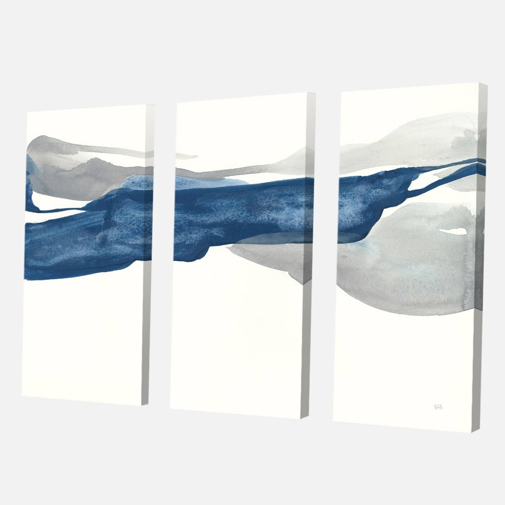 Modern Gallery-Wrapped Canvas - 60 in. Wide x 40 in. High - 3 Panels Z834604