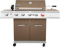 5-Burner Propane Gas Grill with Rotisserie Kit C765048