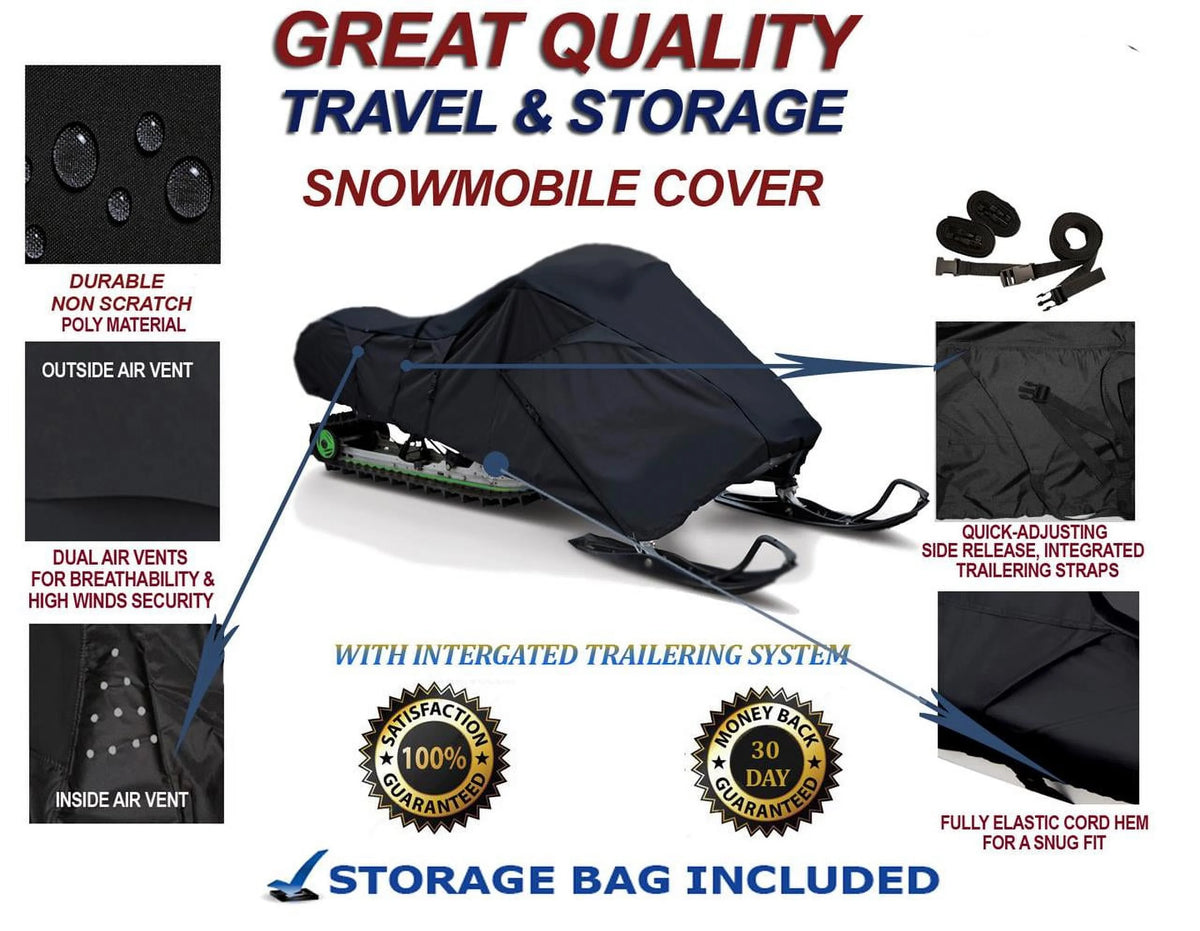 300D Snowmobile Travel and Storage Cover N33455