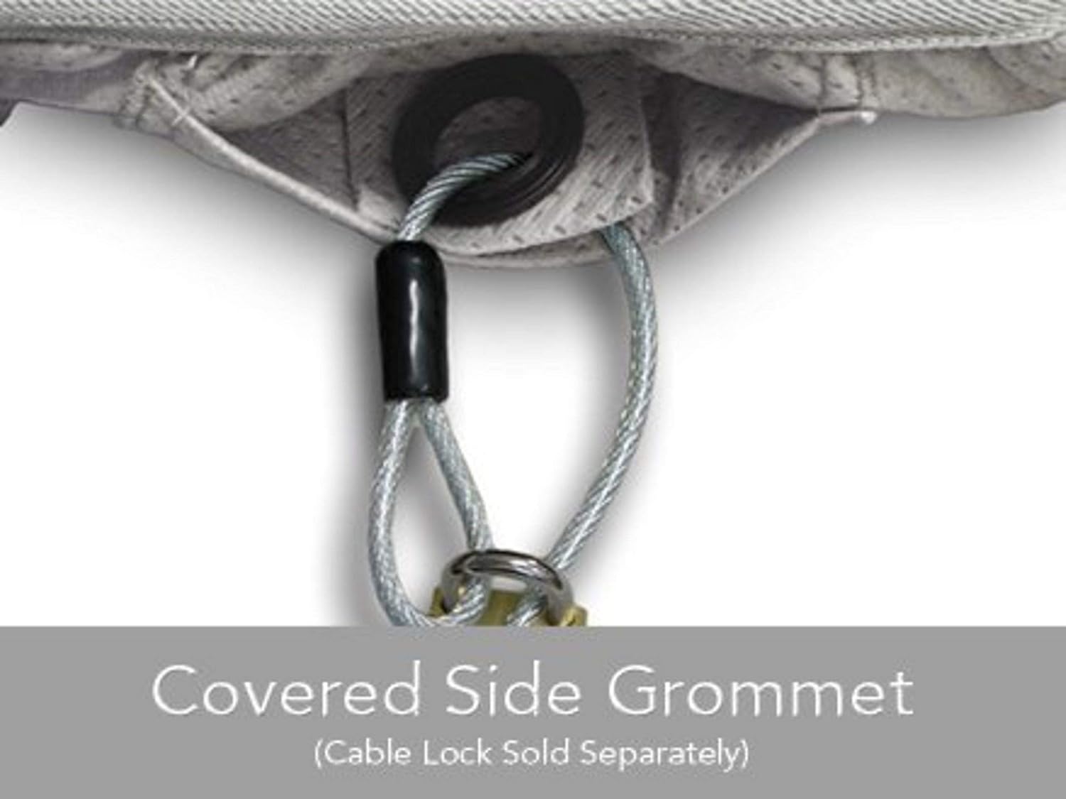 Grey 3-Layer Car Cover with Mesh Vent and Elastic Hem A580