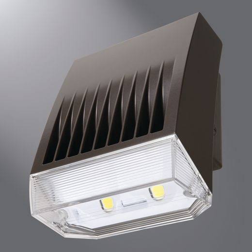 LED 102W Wall Mount Refractive Lens 5000K 120-277V Carbon Bronze D75536