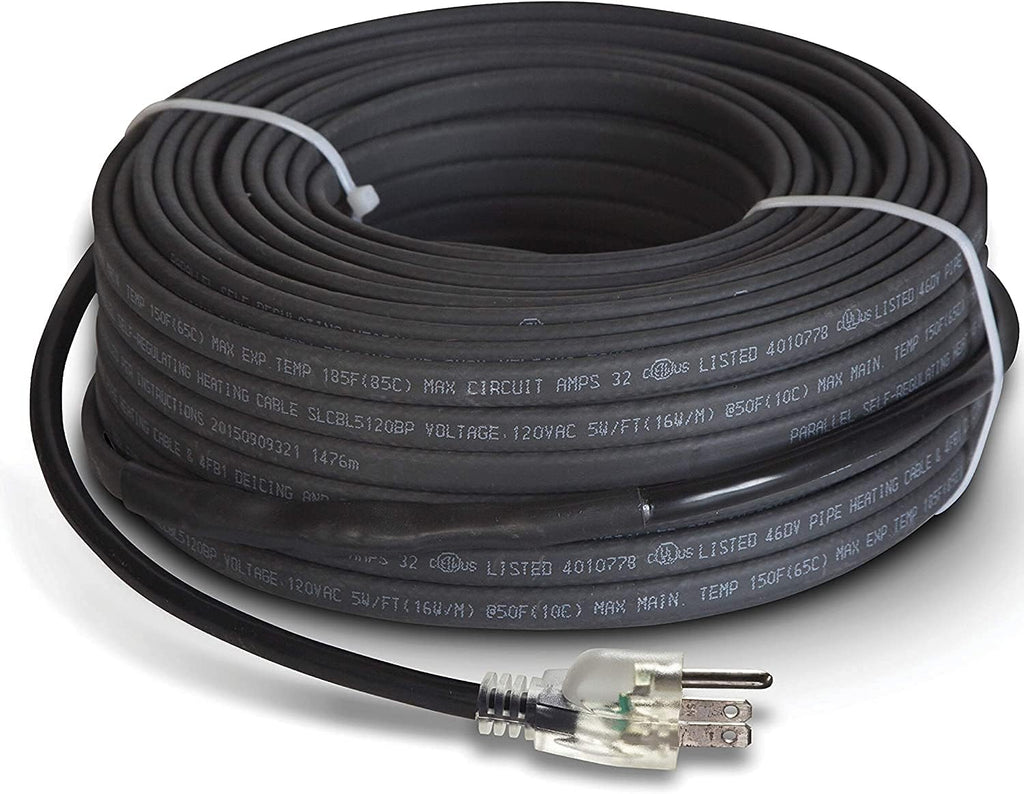137 ft Self-Regulating Heat Cable, 120V, 6 watts/FT Y623