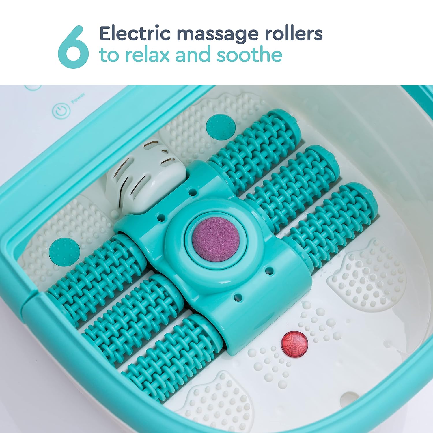Heated Foot Bath Spa with Shiatsu Massage and Callus Remover V715722