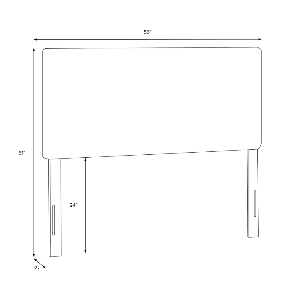 Full Velvet Headboard O429474