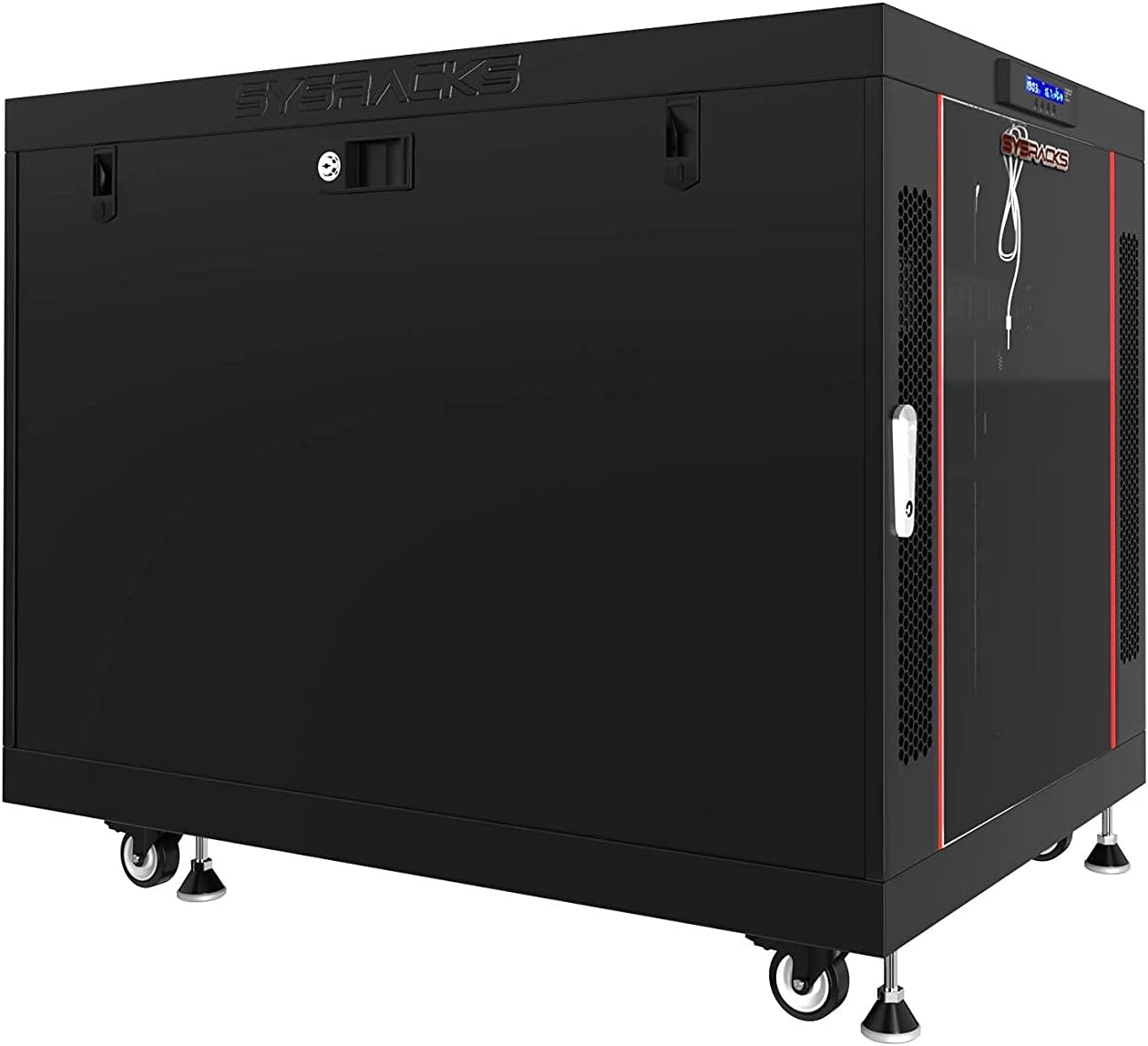 12U Server Rack Locking Cabinet Network Enclosure 35-inch Depth H531