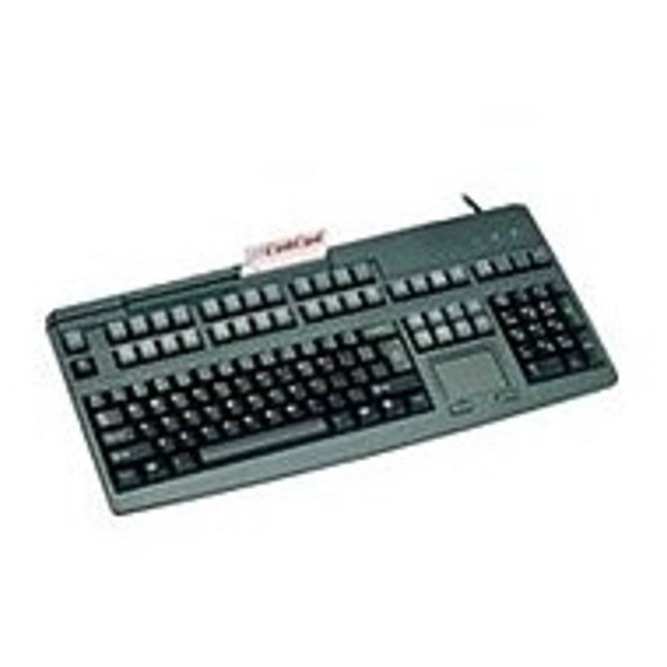 Black Keyboard with Track MSR Touchpad Q230