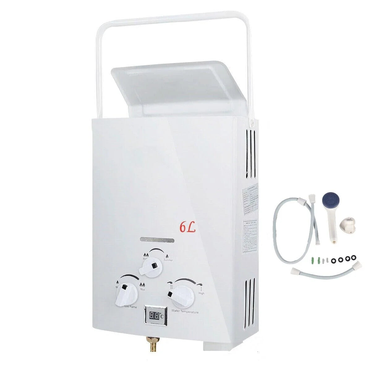 6L LPG Propane Gas Tankless Water Heater W4257