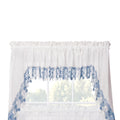Blue Swag Valance S91191