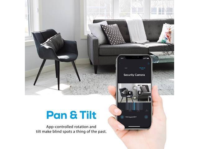 1080p HD Pan & Tilt Smart Security Camera M477212
