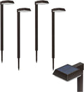 4 Pack Solar Pathway Lights 300 lumens 2-in-1 Warm White and Daylight Modes R244570