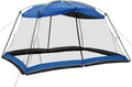 13x9 Ft Shale Gray Canopy Tent Sun Shade Shelter S6854