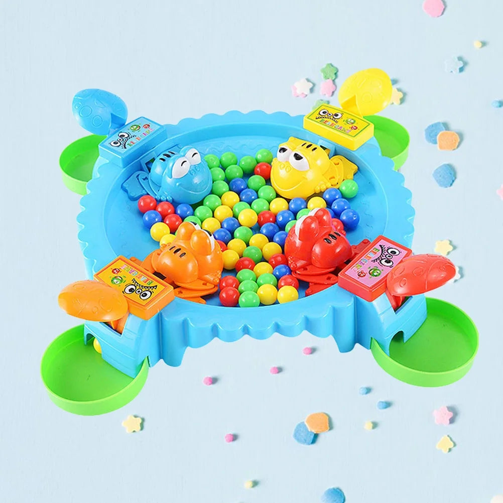 Feeding Froggies Desktop Game (4 Players, 24 Beans) W76317