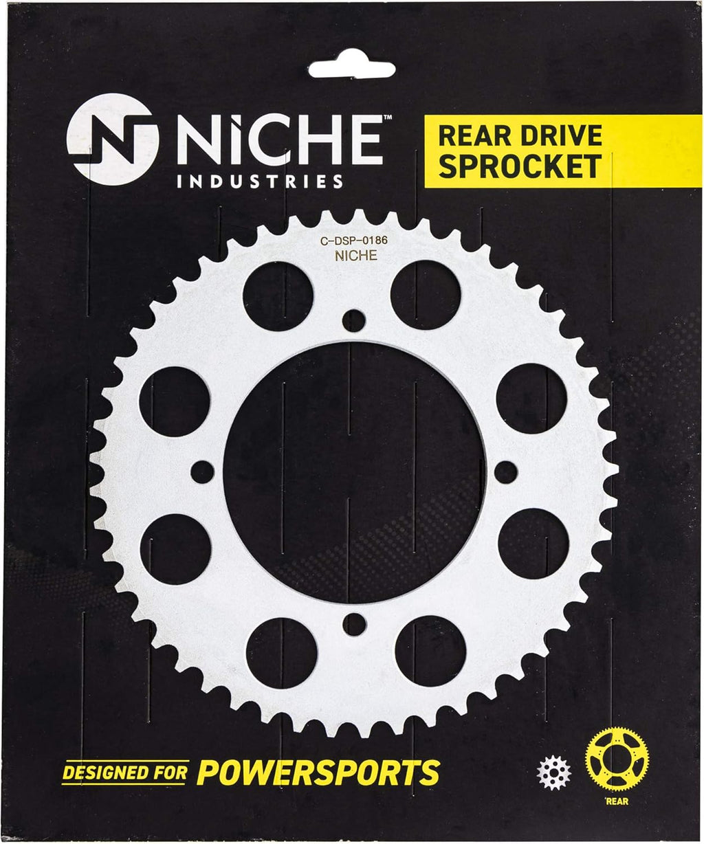 Drive Sprocket Chain Combo 13 49 Tooth 420HZ 118 Links Pack of 2 K9760