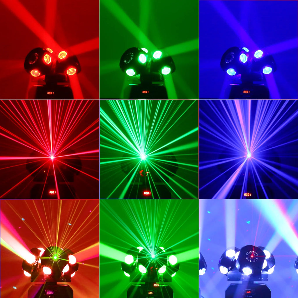 3 Head RGBW DMX512 LED Moving Head Stage Light Z472278