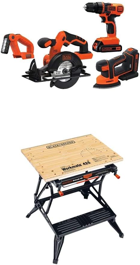 20V MAX Cordless 4-Tool Combo Kit Q641152