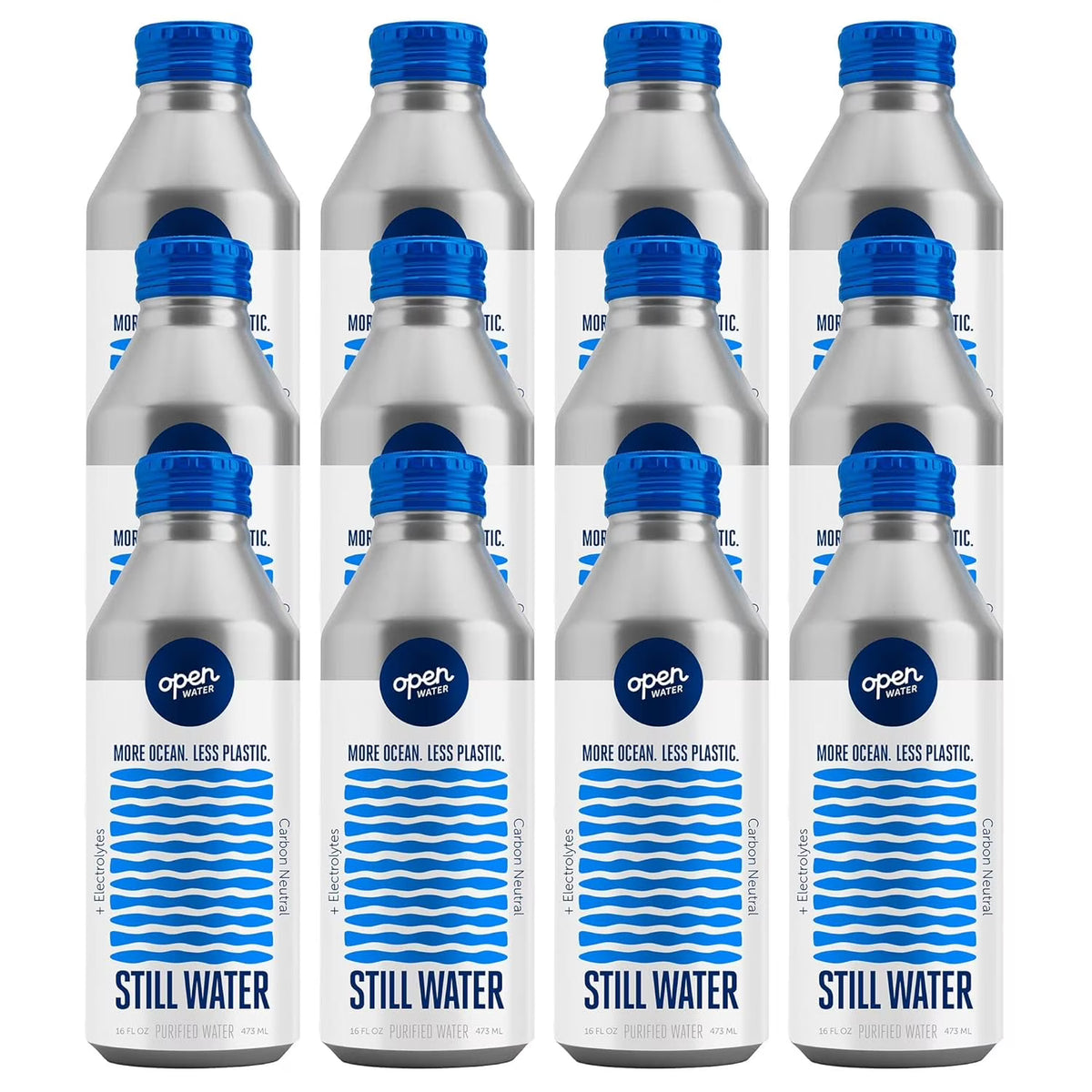 16 Oz Case Of 12 Bottled Water With Electrolytes U437