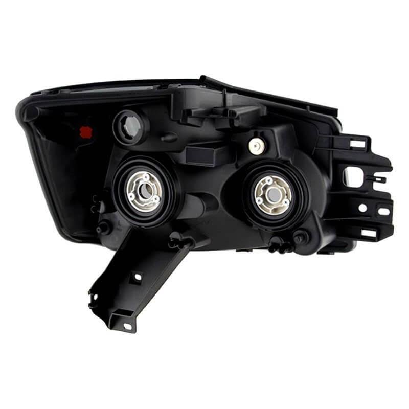 OEM Amber Black Smoked Head Lights Set S227