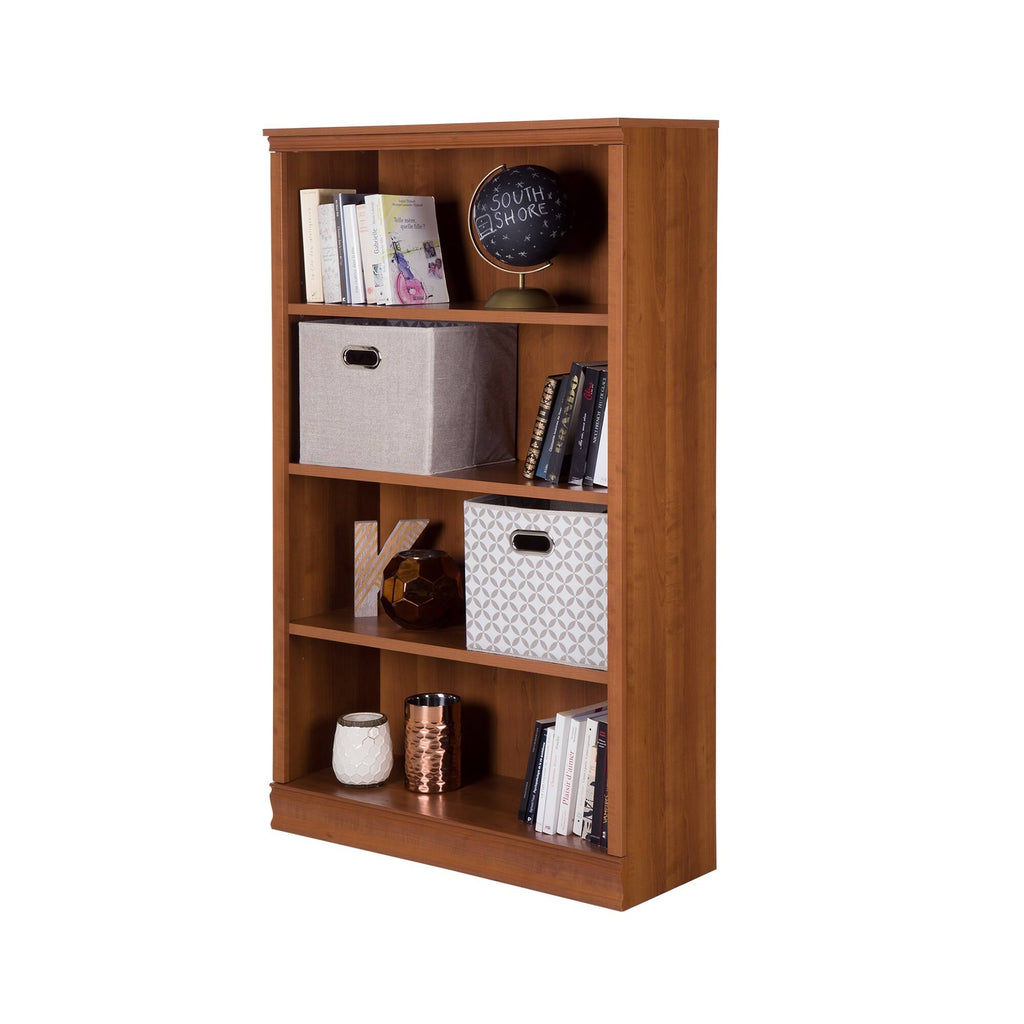 Gray Maple 4-Shelf Bookcase I6969