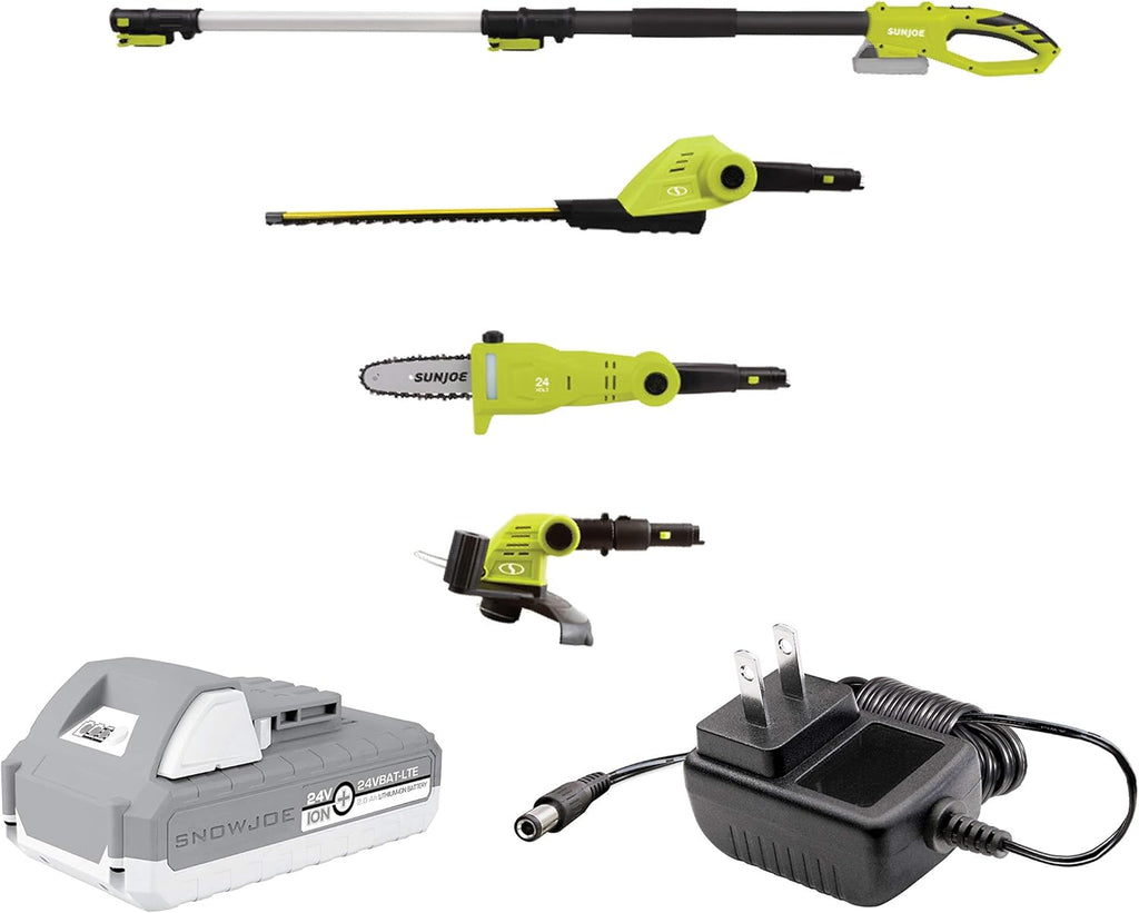 Cordless Lawn Care System Hedge Trimmer Pole Saw Grass Trimmer Q228396
