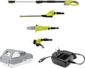 Cordless Lawn Care System Hedge Trimmer Pole Saw Grass Trimmer Q228396