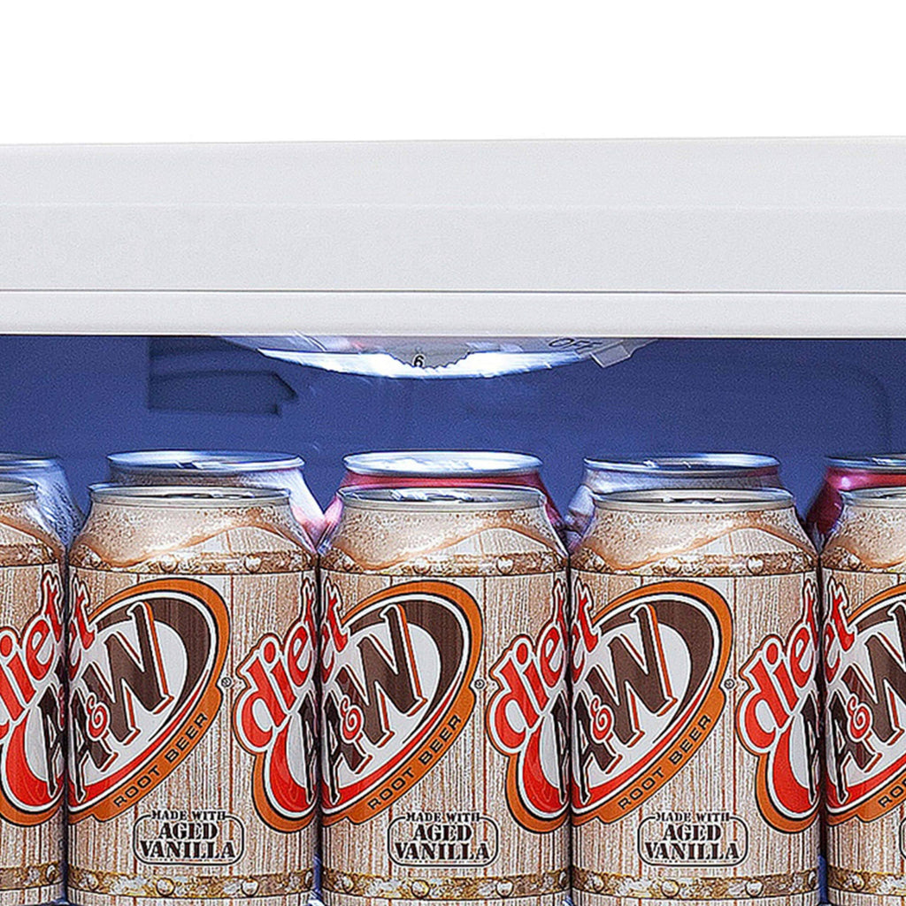 Stainless Steel Beverage Refrigerator With Lock B806137