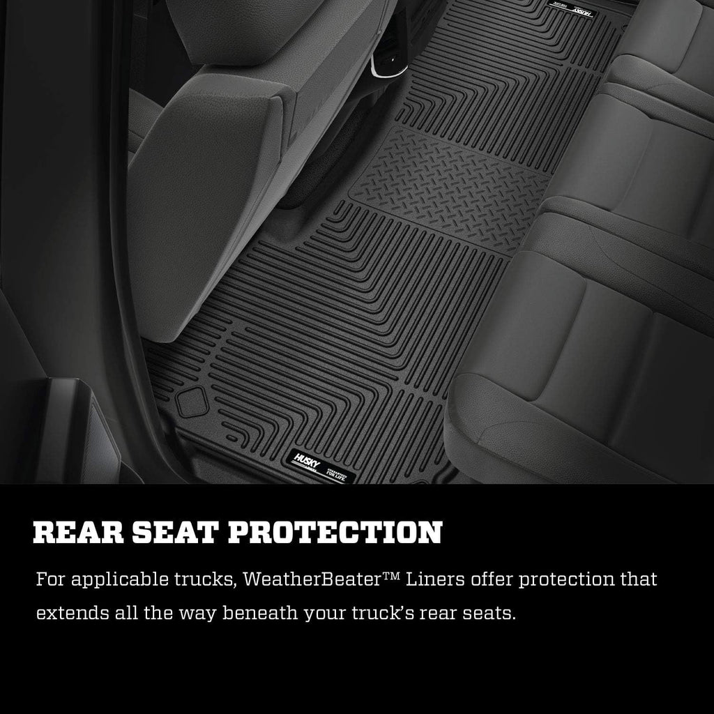 Black Front & 2nd Seat Floor Liners 3 Pcs Q538511