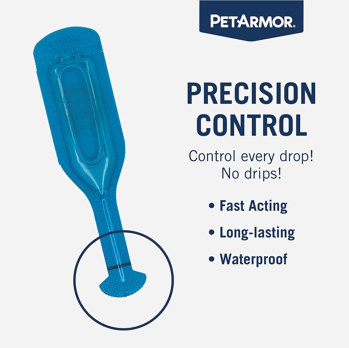 PETARMOR Plus Topical Flea and Tick Prevention for Dogs, 6 Count Pack of 2 A579