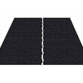 Grey 6 x 8 ft. 8mm Rubber Mega Mat P89582