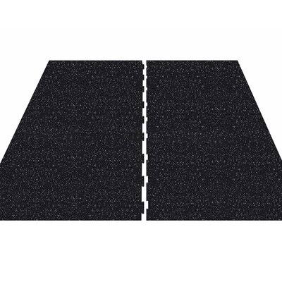 Grey 6 x 8 ft. 8mm Rubber Mega Mat P89582