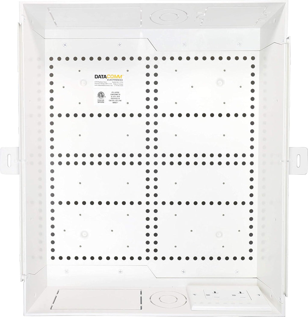 Connected Media Box with Duplex Power Receptacle Z9037