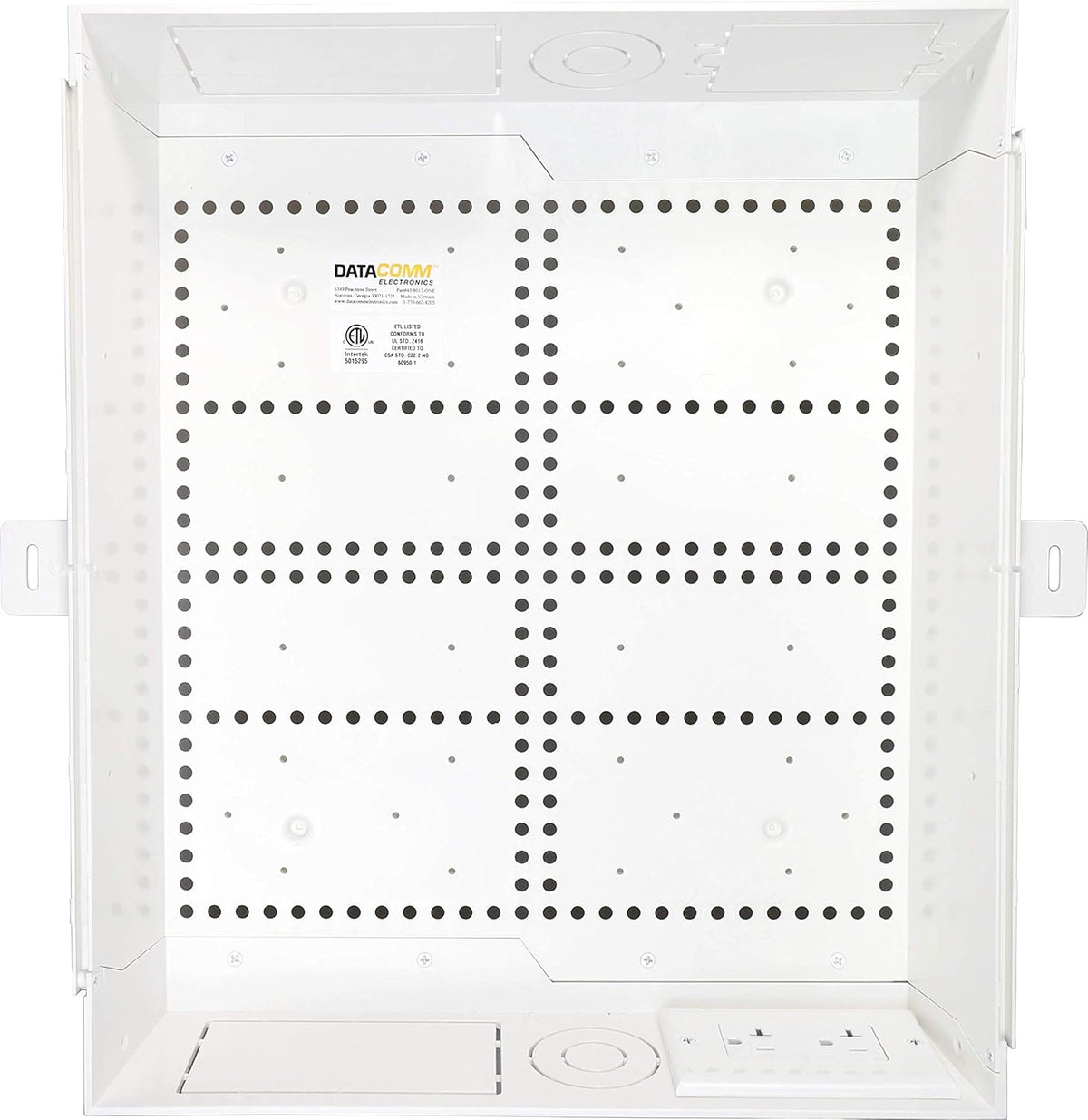 Connected Media Box with Duplex Power Receptacle Z9037