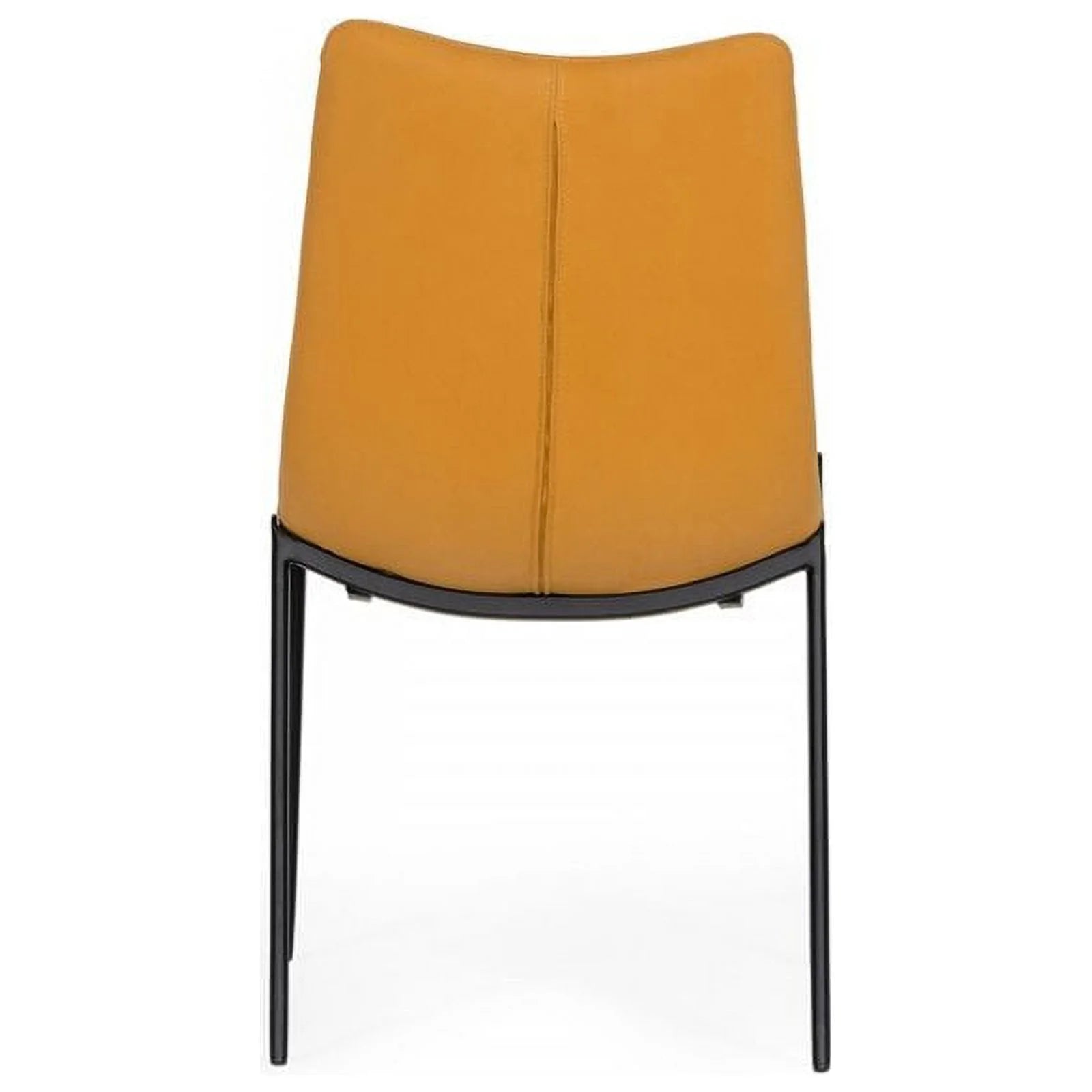 Orange Eco-Leather/Metal Dining Chairs (Set of 2) H447814
