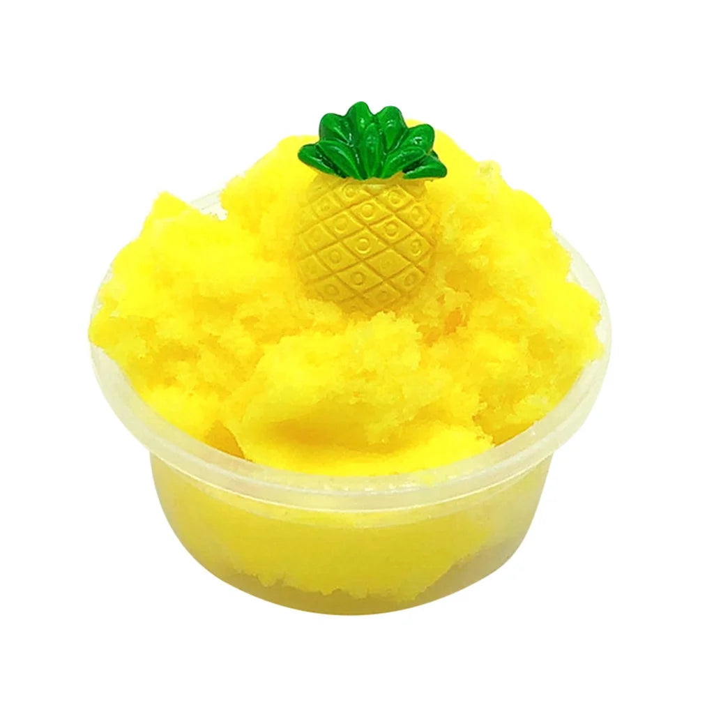 Pineapple Scented Fluffy Floam Slime E92873
