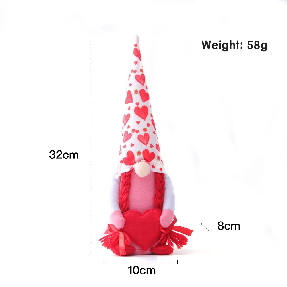 2 PCS Gnomes Plush Doll T2338