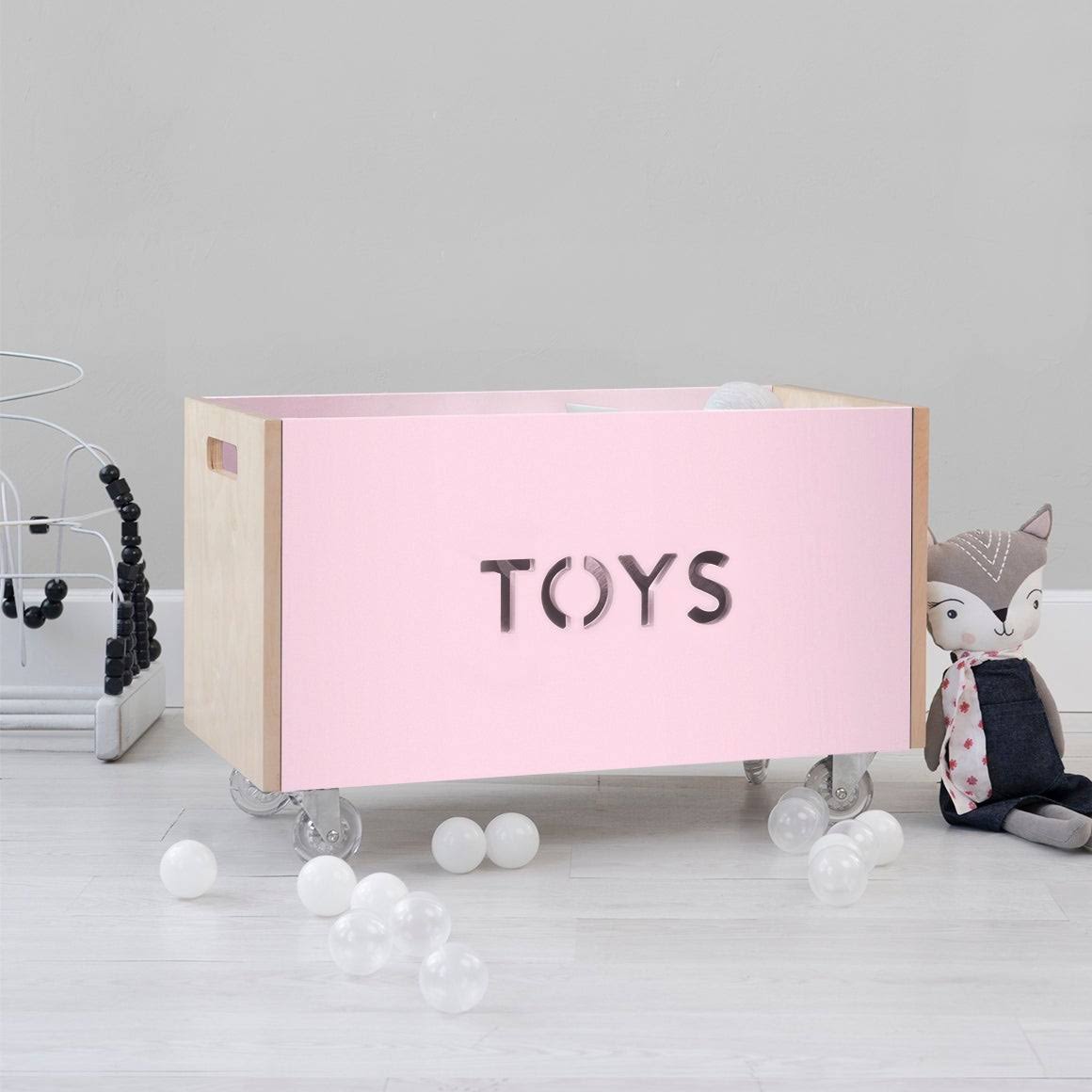 Toy Box Chest on Casters Z122