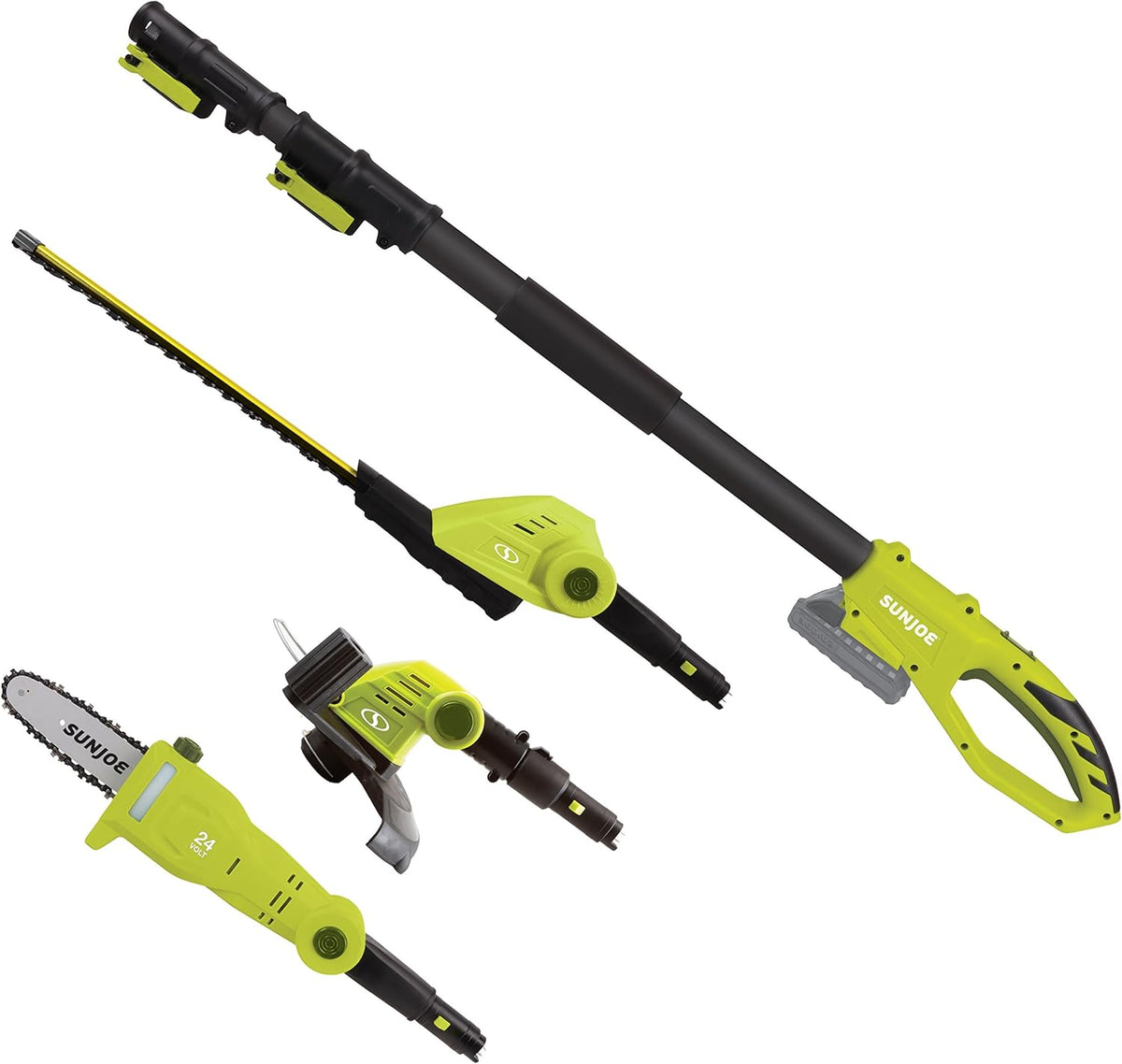 Cordless Lawn Care System Hedge Trimmer Pole Saw Grass Trimmer Q228396