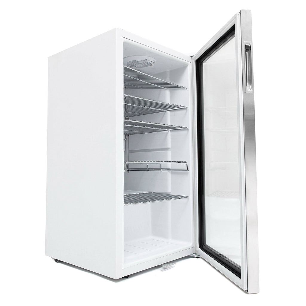 Stainless Steel Beverage Refrigerator With Lock B806137